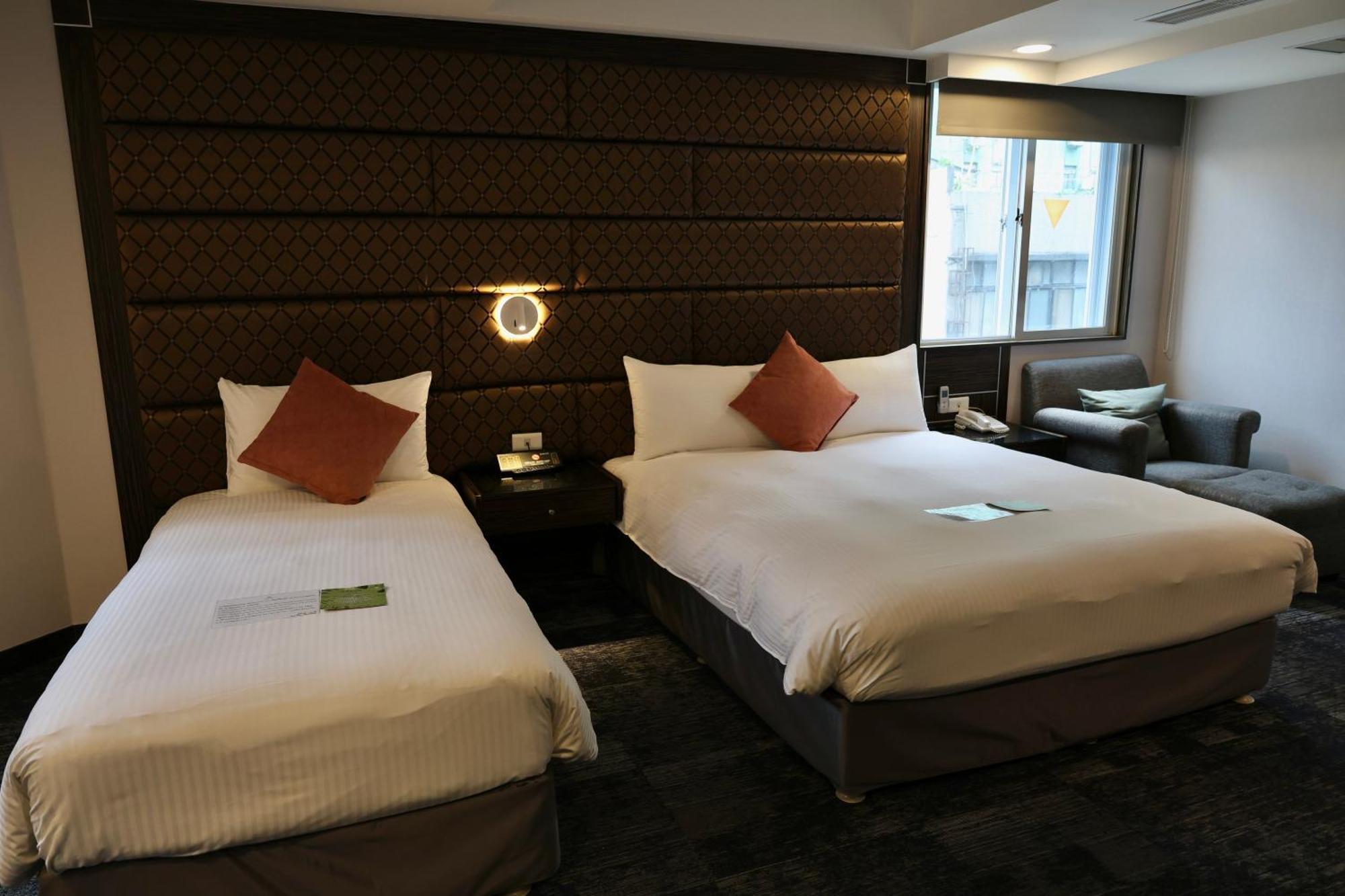 Hub Hotel - Zhongshan Branch Taipei Luaran gambar